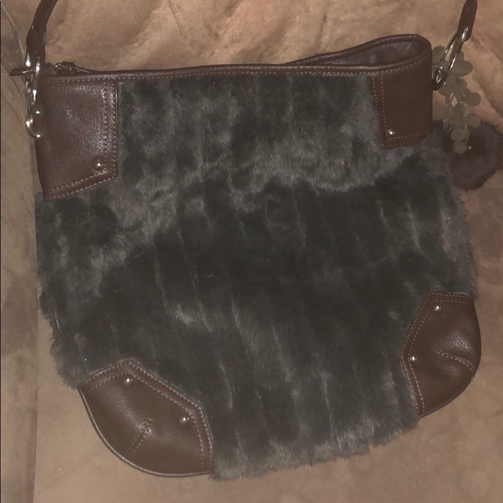 Prada fur bag